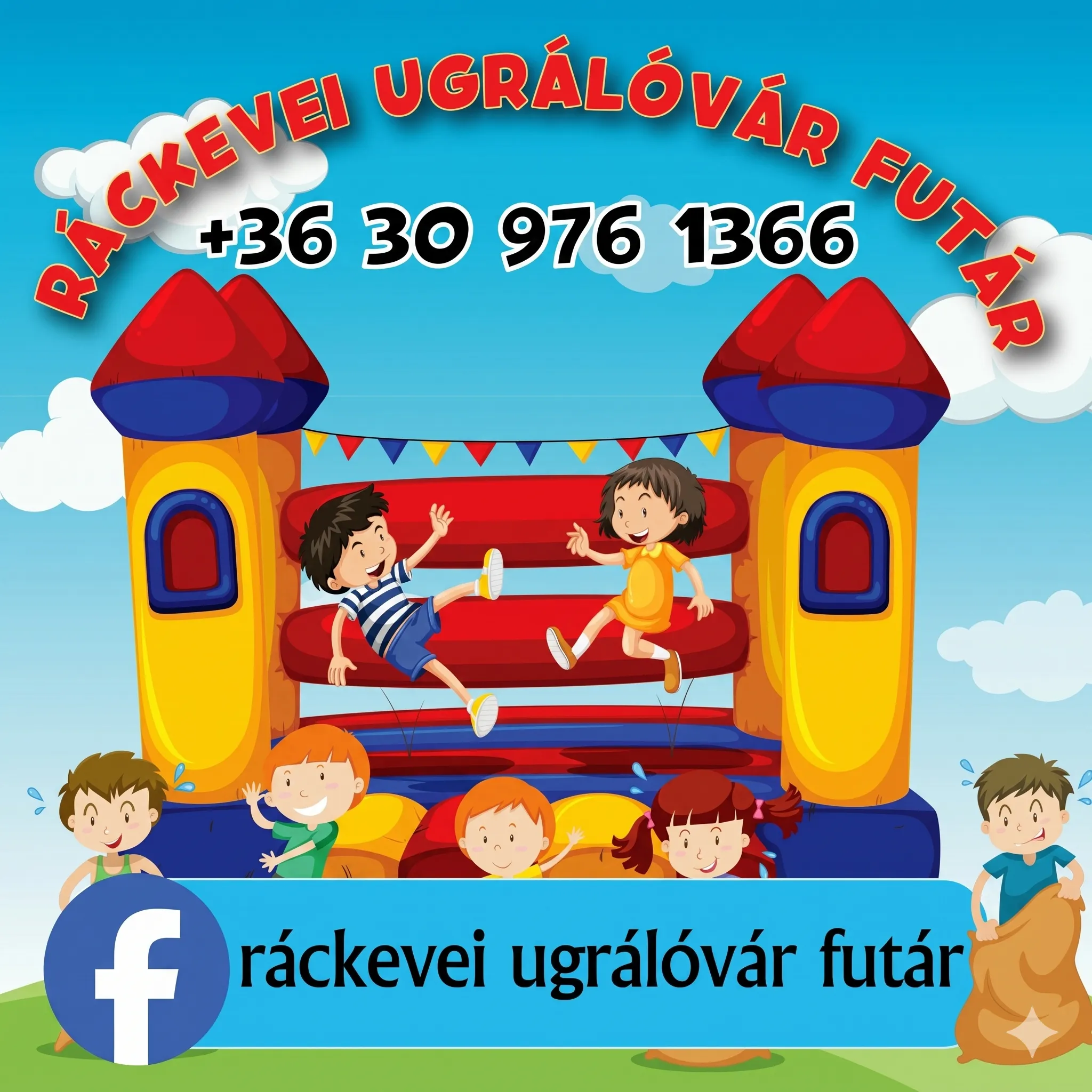 Ráckevei Ugrálóvár Logó